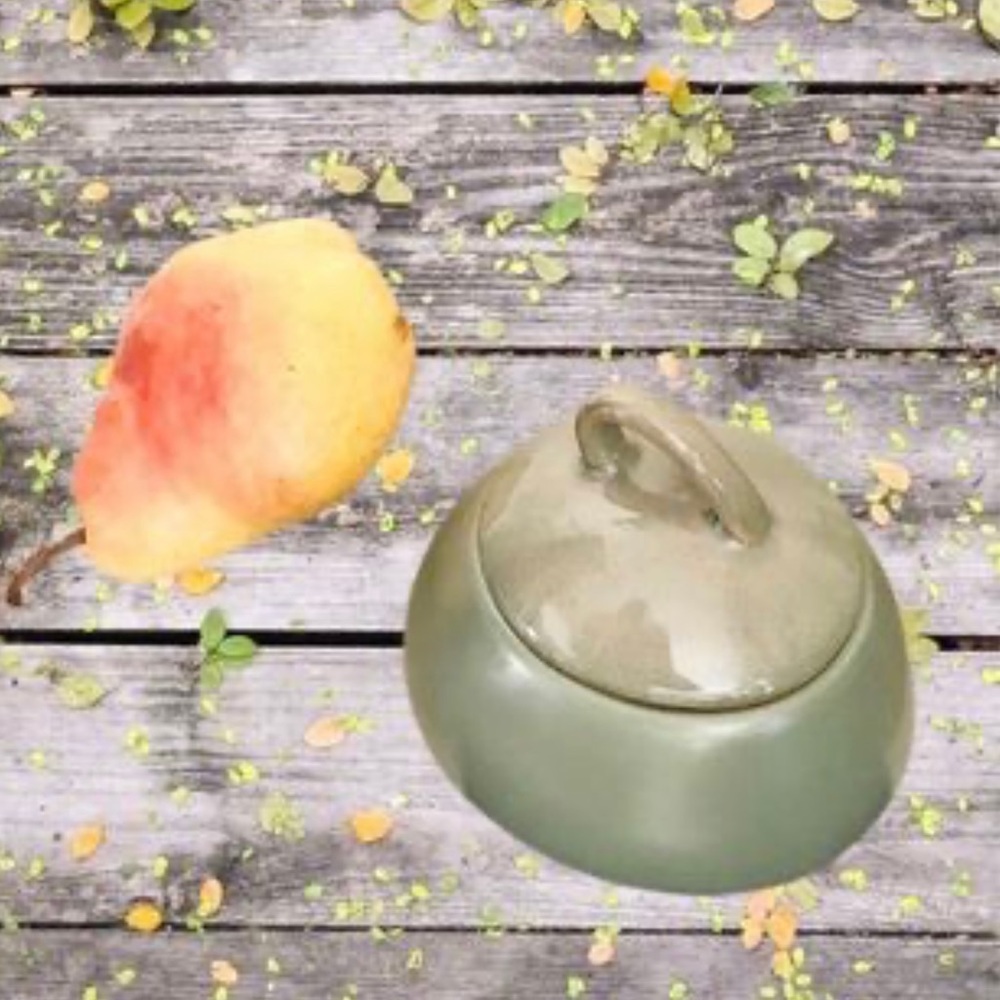 Handcrafted Ceramic Lidded Pot